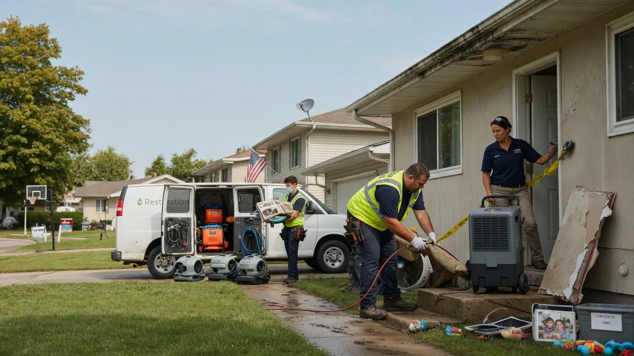 Water Damage Restoration in Sullivan, WI near me
